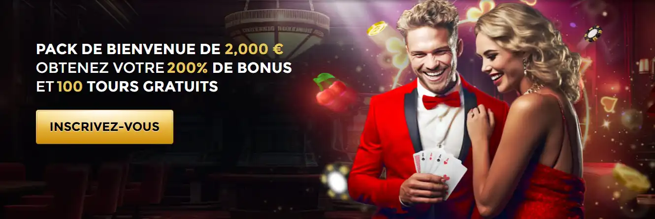 Bonus de bienvenue exclusif pour les nouveaux joueurs Unique Casino
